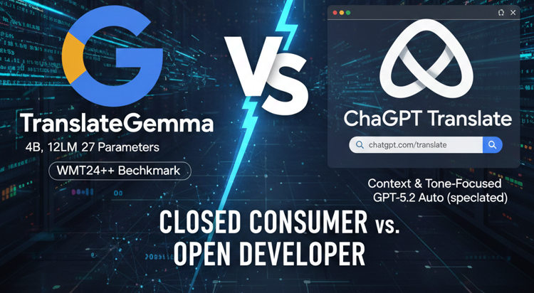 OpenAI’den ChatGPT Translate Hamlesi, Google’dan TranslateGemma Yanıtı